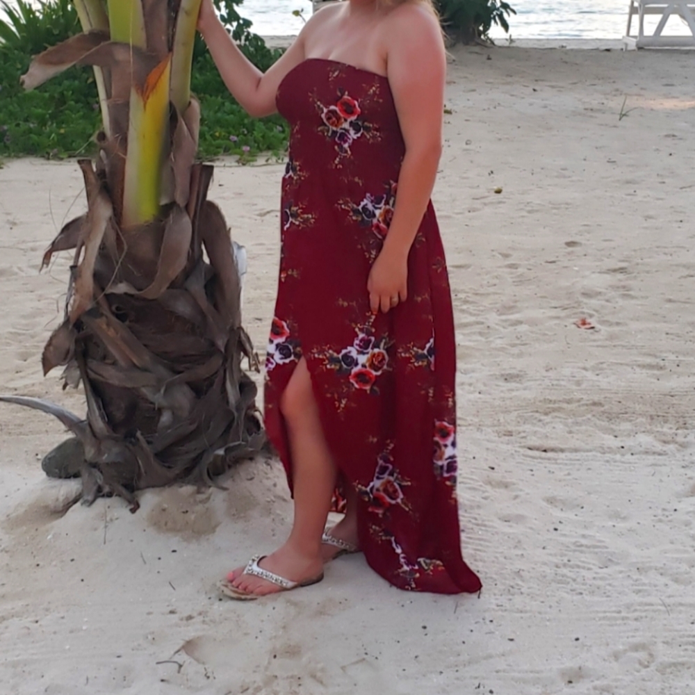 Beach dress (high low)
